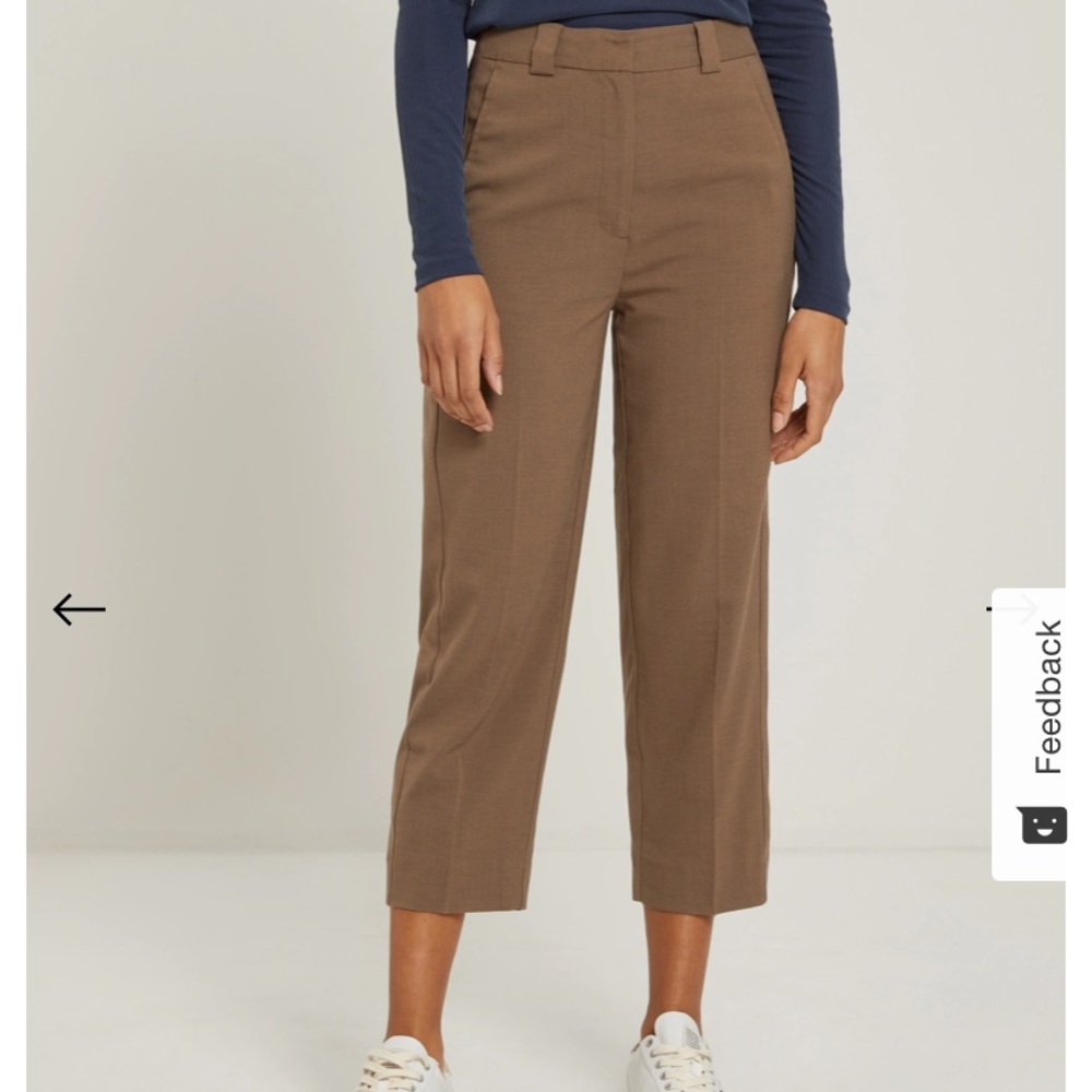 Alice Straight Pant in Chocolate